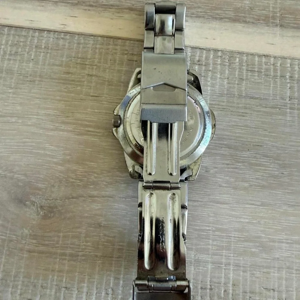 Florida State Seminoles stainless steel watch  Seminole mascot logo